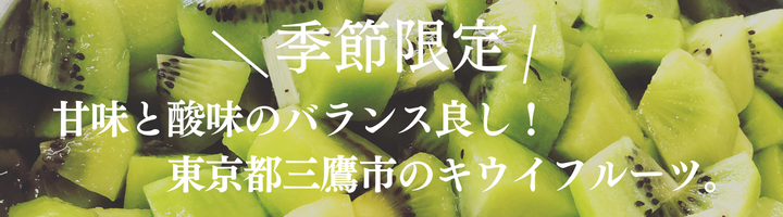 季節限定「キウイフルーツ」のソルベ
